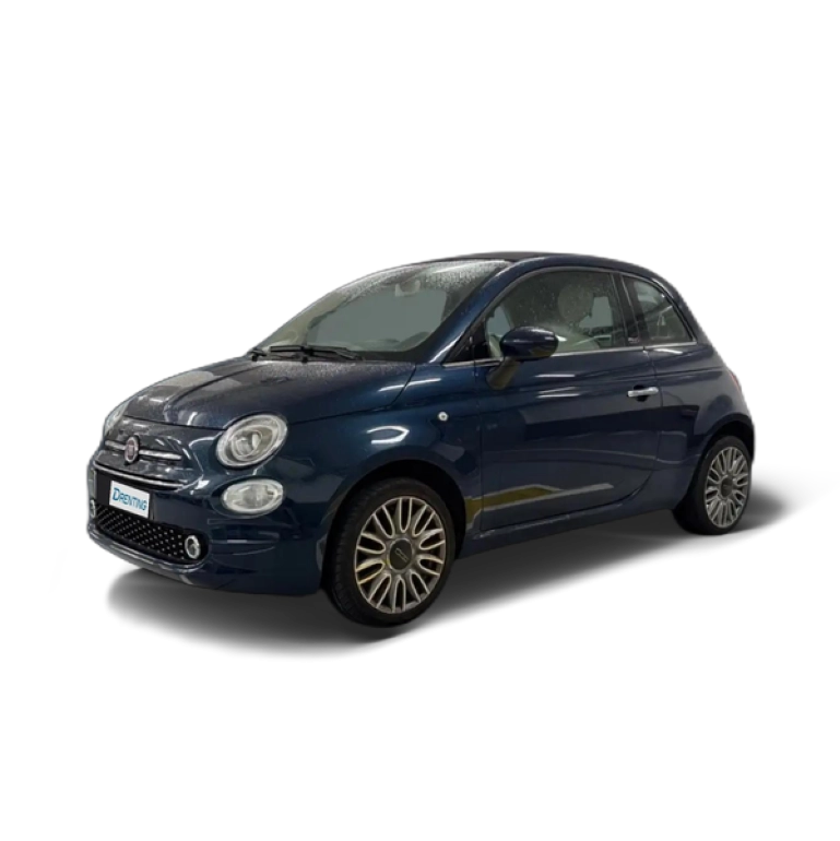 Renting Fiat 500C 1.2 Lounge Azul