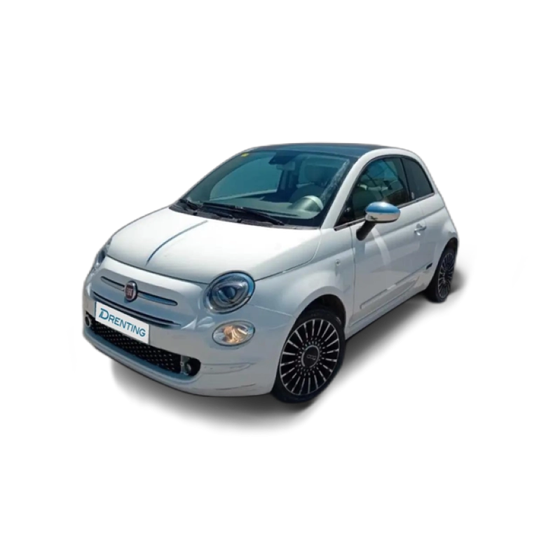 Renting Fiat 500 1.2 Mirror Blanco 1