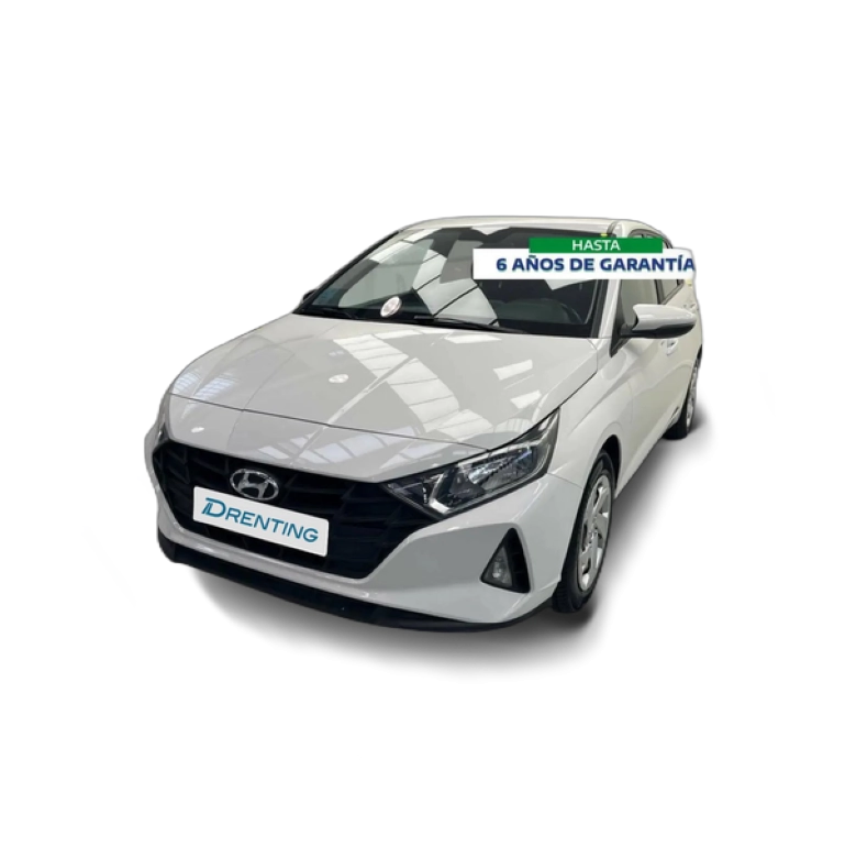 Renting Hyundai i20 1.2 MPI SLE Blanco