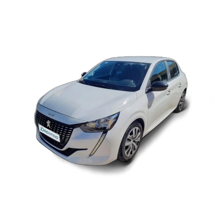 Renting Peugeot 208 1.2 Puretech S&amp;S Active 100 Blanco