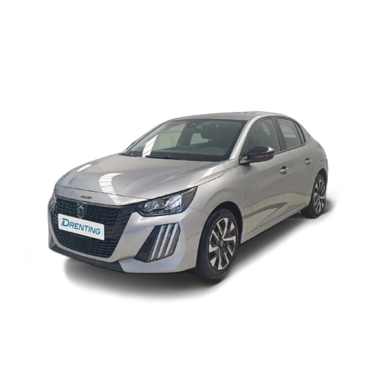 Renting Peugeot 208 1.2 Puretech S&amp;S Active 100 Gris 1