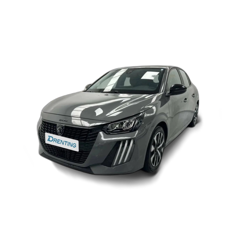 Renting Peugeot 208 1.2 Puretech S&amp;S Active 100 Gris