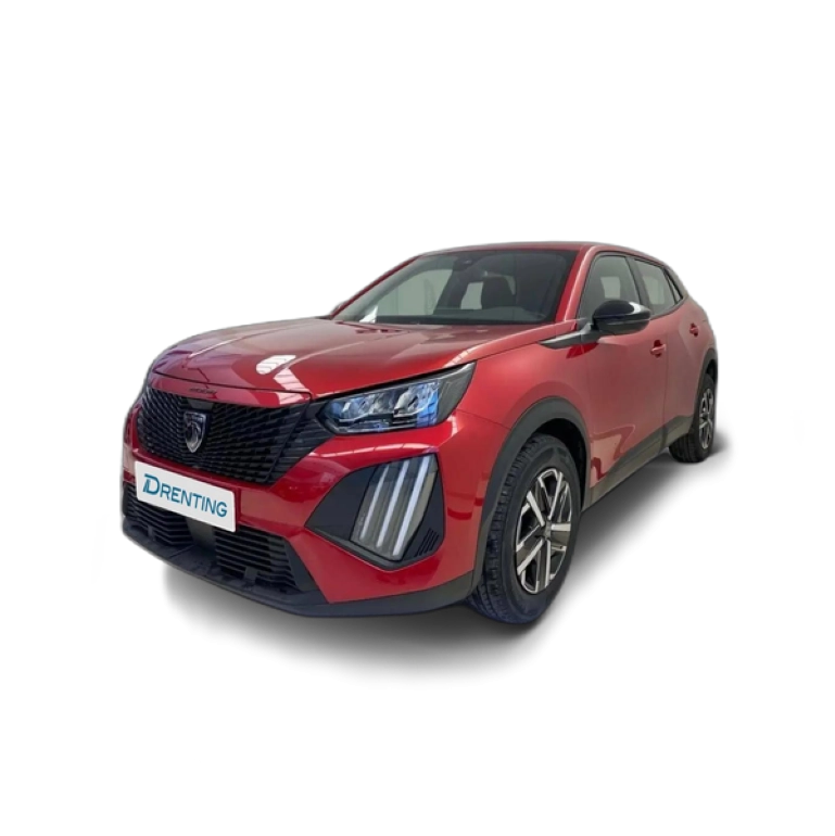 Renting Peugeot 2008 1.2 PureTech S&amp;S Active 100 Rojo 2