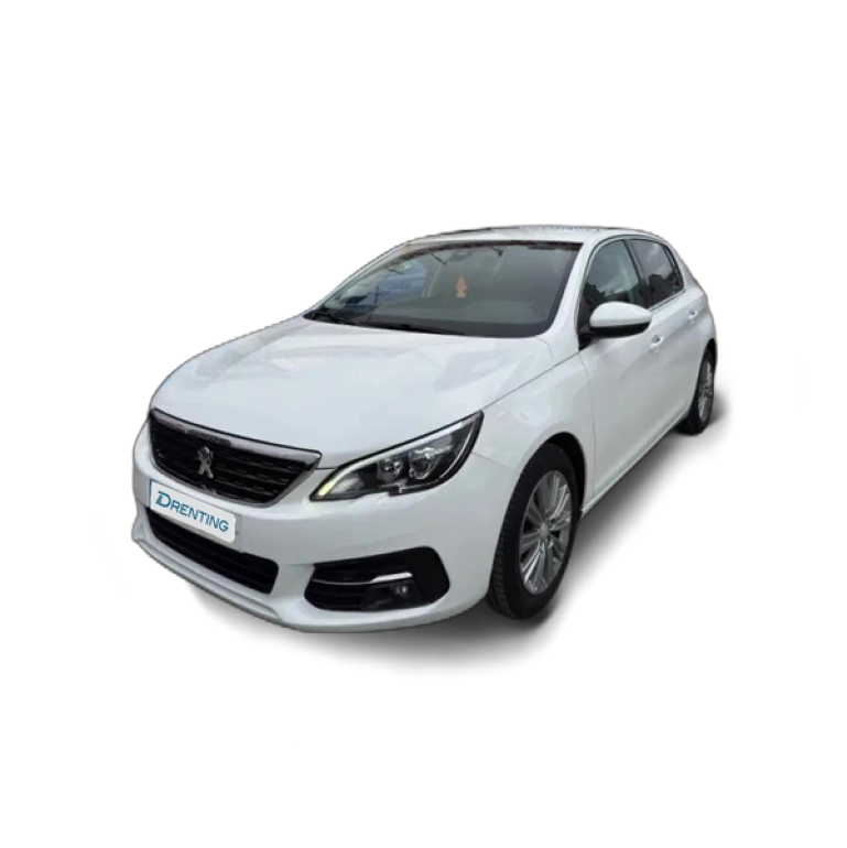 Renting Peugeot 308 1.2 PureTech S&amp;S Active 130 Blanco