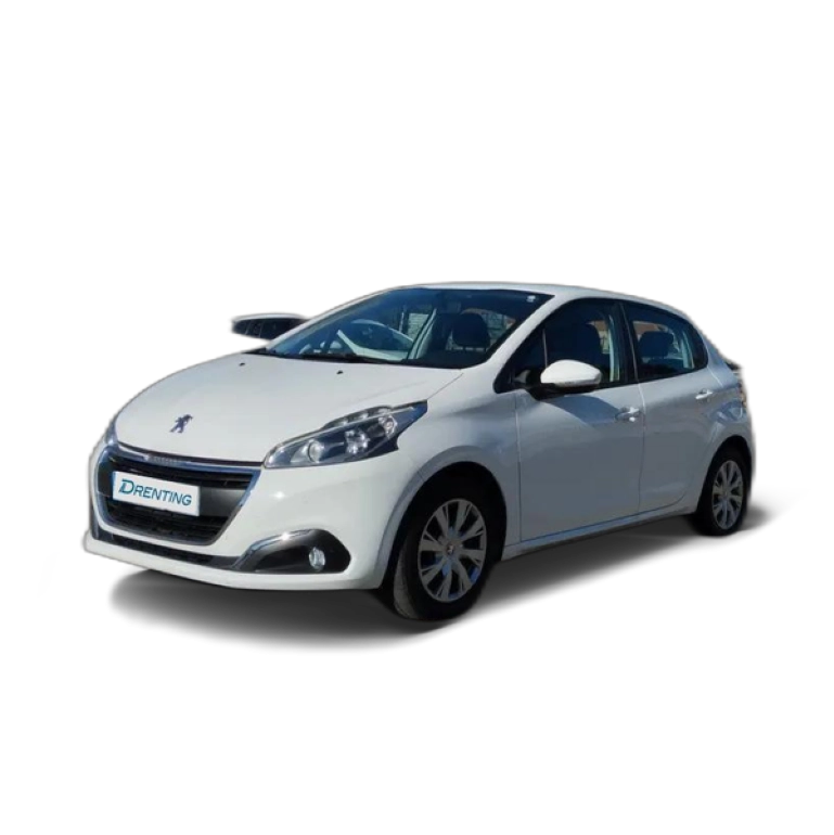 Renting Peugeot 208 1.2 PureTech S&amp;S Active 82 Blanco 1