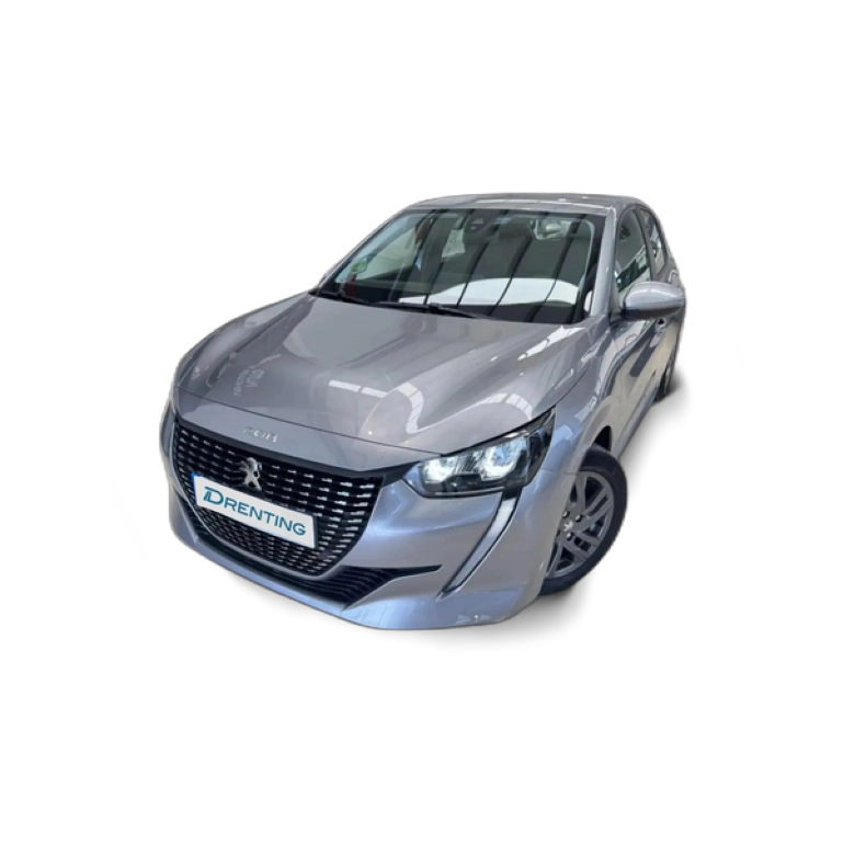 Renting Peugeot 208 1.2 Puretech S&amp;S Active Pack 100 Gris