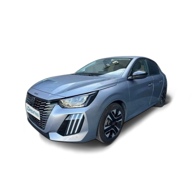 Renting Peugeot 208 1.2 Puretech S&amp;S Allure 100 Gris 2