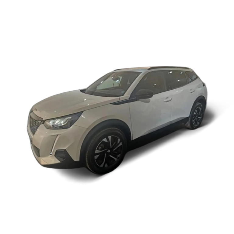Renting Peugeot 2008 1.2 PureTech S&amp;S Allure 100 Blanco 1