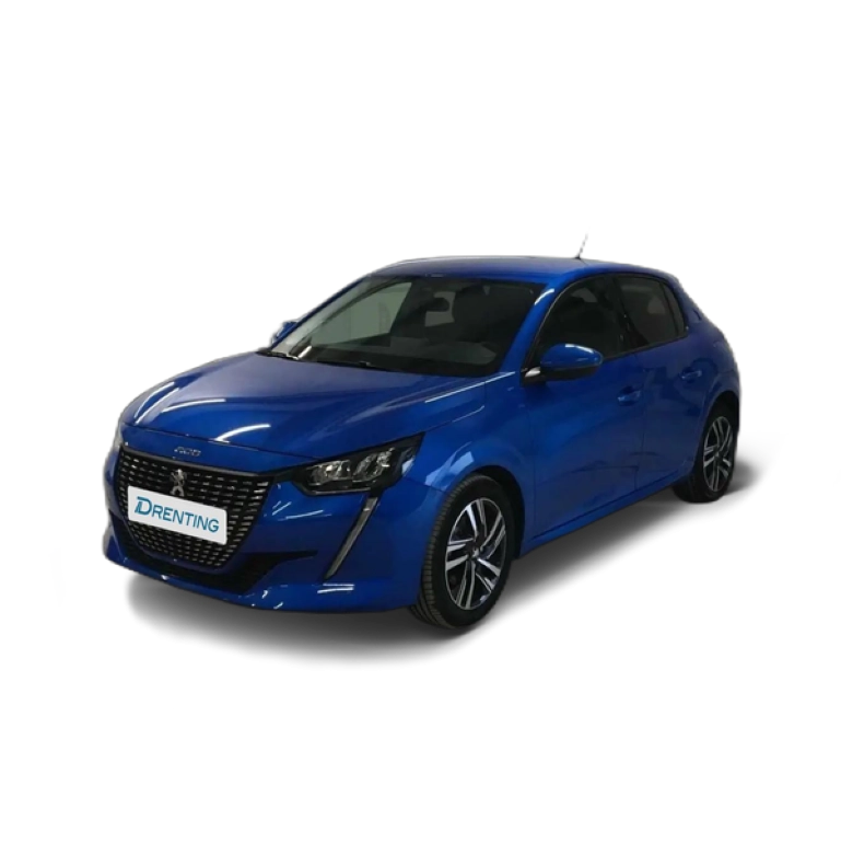 Renting Peugeot 208 1.2 Puretech S&amp;S Allure Pack 100 Azul 1