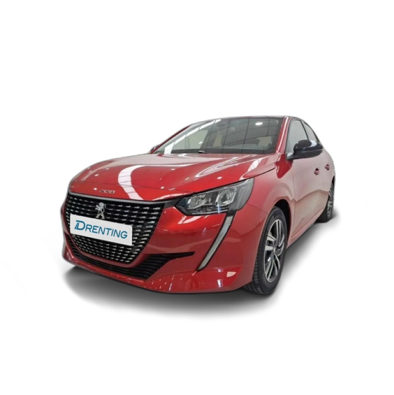 Renting Peugeot 208 1.2 Puretech S&amp;S Allure Pack 100 Rojo