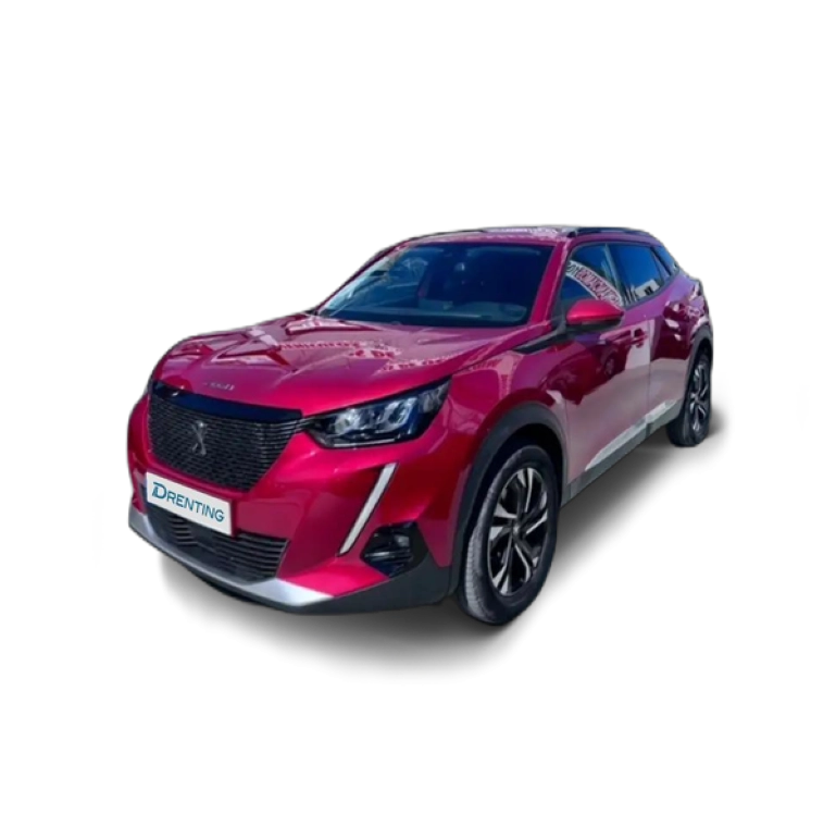 Renting Peugeot 2008 1.2 PureTech S&amp;S Allure Pack EAT8 130 Rojo