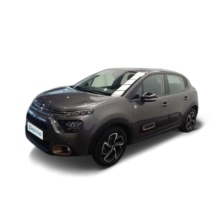 Renting Citroen C3 1.2 PureTech S&amp;S C-Series 83 Gris 1