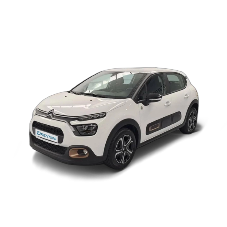 Renting Citroen C3 1.2 PureTech S&amp;S C-Series 83 Blanco 1