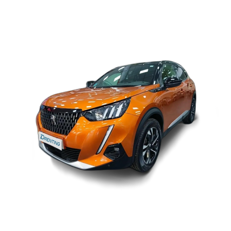 Renting Peugeot 2008 1.2 PureTech S&amp;S GT EAT8 130 Naranja