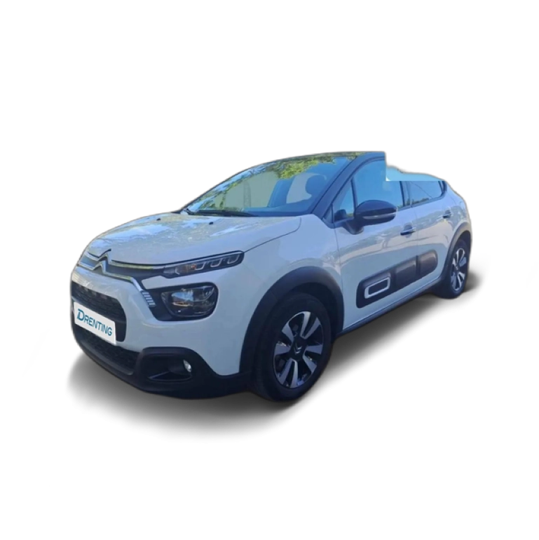 Renting Citroen C3 1.2 PureTech S&amp;S Shine 110 Blanco