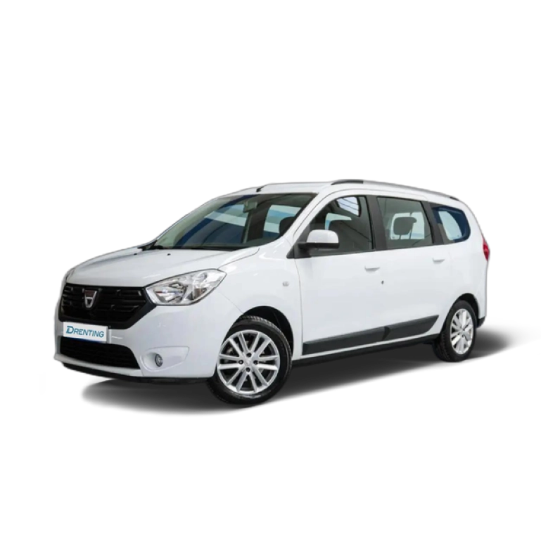 Renting Dacia Lodgy 1.2 TCE Laureate 5pl. Blanco