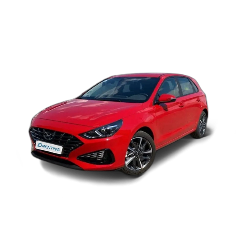 Renting Hyundai i30 1.5 DPI Klass SLX 110 Rojo