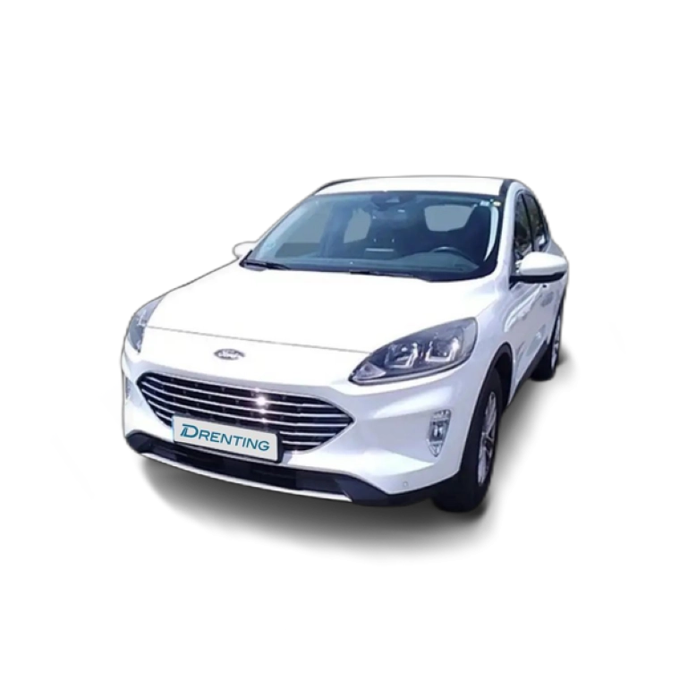 Renting Ford Kuga 1.5 EcoBlue Titanium FWD 120 Aut. Blanco