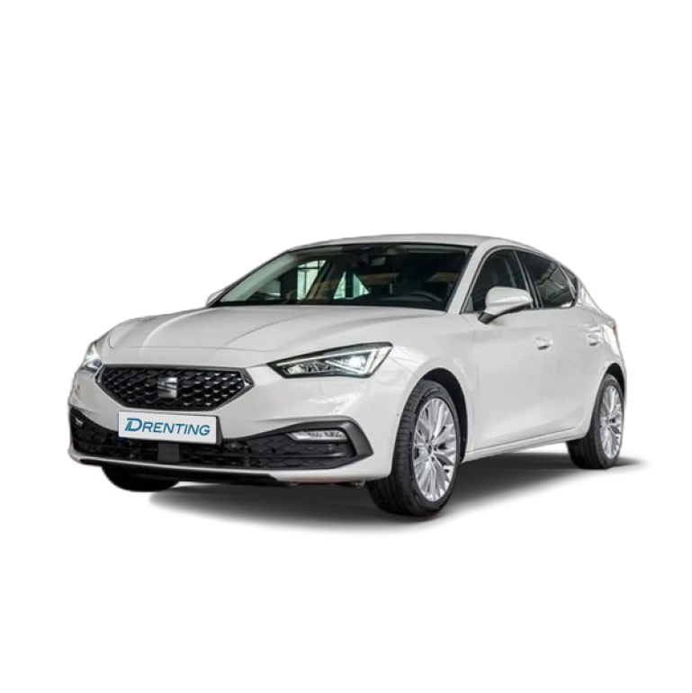 Renting SEAT Leon 1.5 eTSI S&amp;S Xcellence DSG-7 150 Blanco