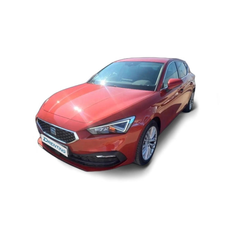 Renting SEAT Leon 1.5 eTSI S&amp;S Xcellence DSG-7 150 Rojo