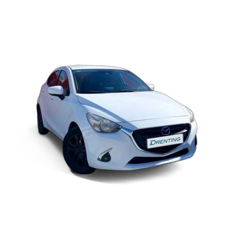 Renting Mazda 2 1.5 GE 66kW (90CV) Black Tech Edition Blanco