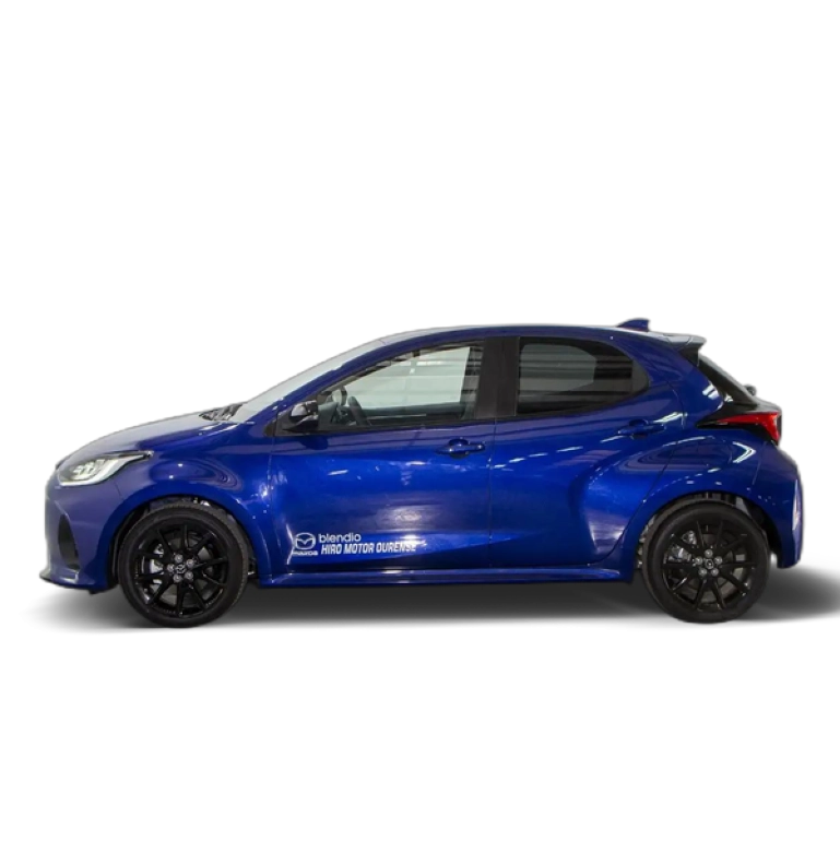 Renting Mazda 2 1.5 HEV 85KW CVT HOMURA 116 5P Azul