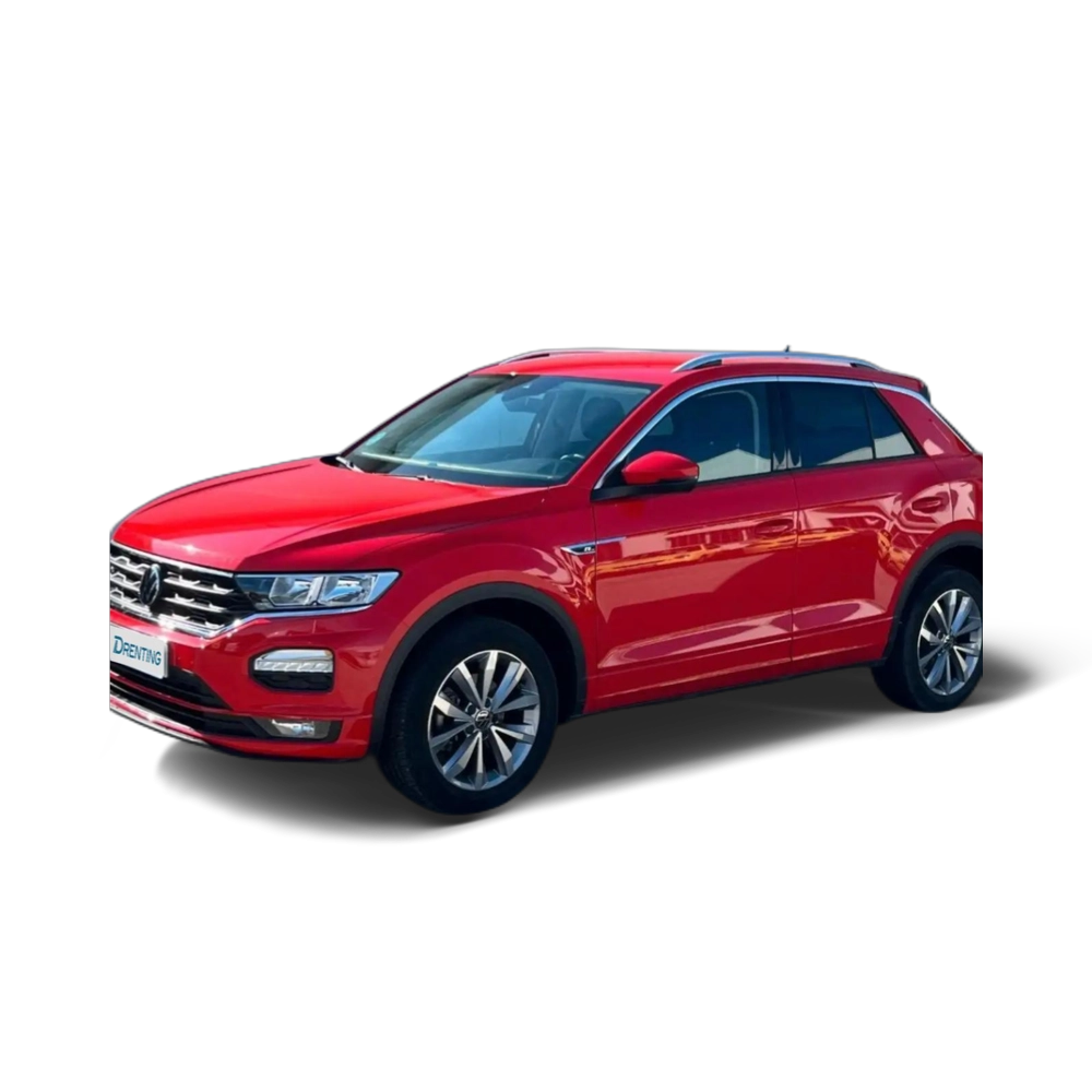 Renting Volkswagen T-Roc 1.5 TSI 110 R-Line kW DSG7 Rojo 1
