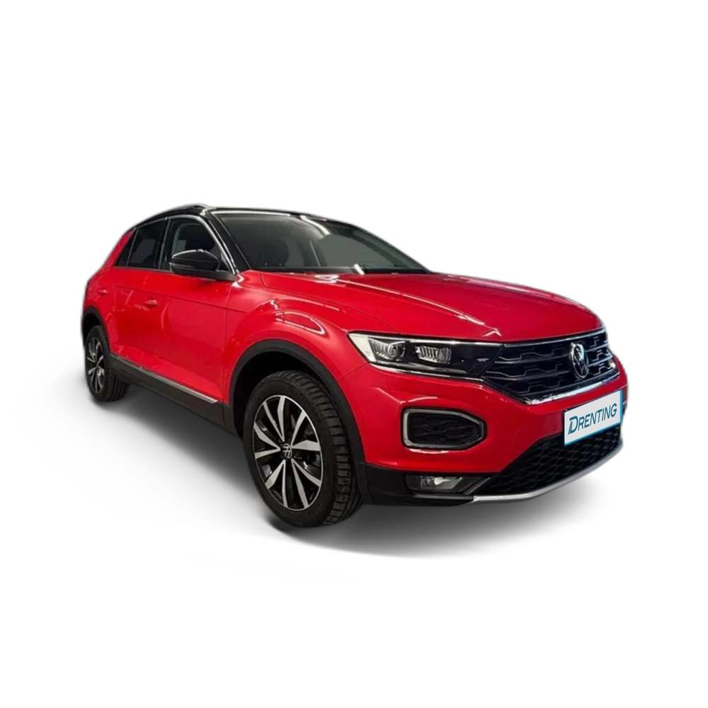Renting Volkswagen T-Roc 1.5 TSI Advance Style Rojo