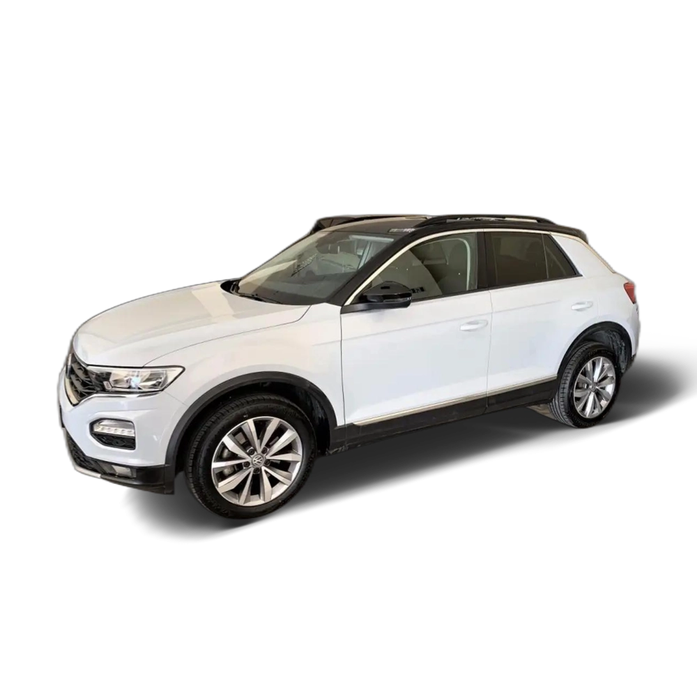 Renting Volkswagen T-Roc 1.5 TSI Advance Style DSG7 Blanco 1
