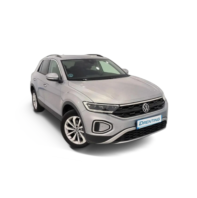 Renting Volkswagen T-Roc 1.5 TSI Life Plateado 2