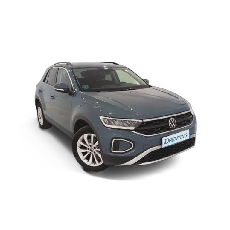 Renting Volkswagen T-Roc 1.5 TSI Life DSG7 Azul 2