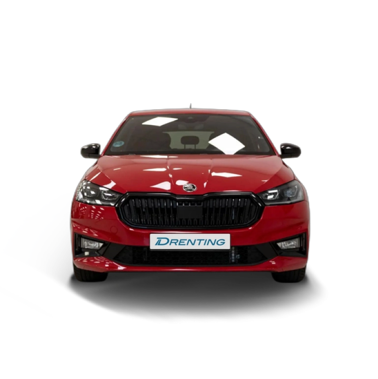 Renting Skoda Fabia 1.5 TSI Monte Carlo DSG 110kW Rojo