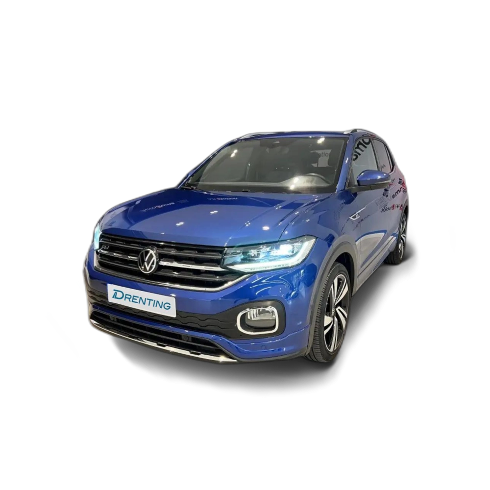 Renting Volkswagen T-Cross 1.5 TSI Sport DSG7 110kW Azul 1