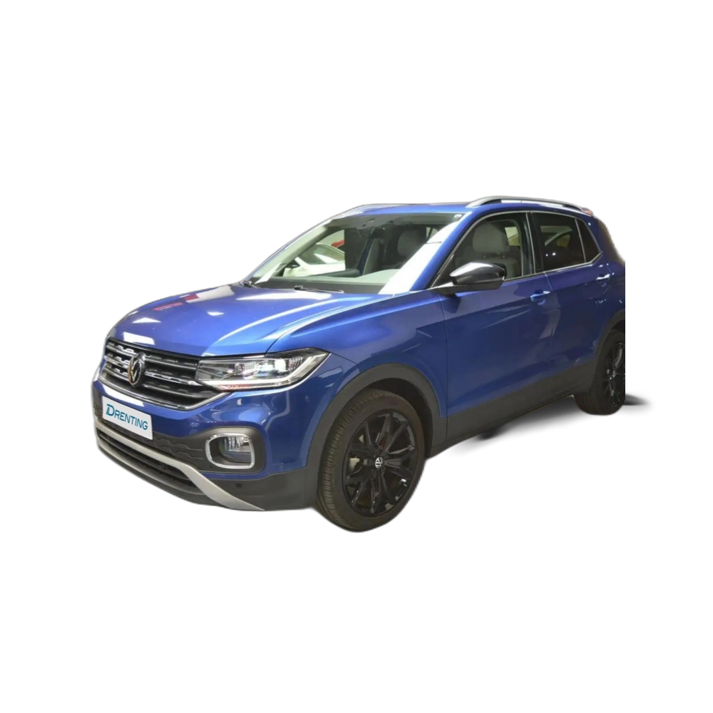 Renting Volkswagen T-Cross 1.5 TSI Sport DSG7 110kW Azul