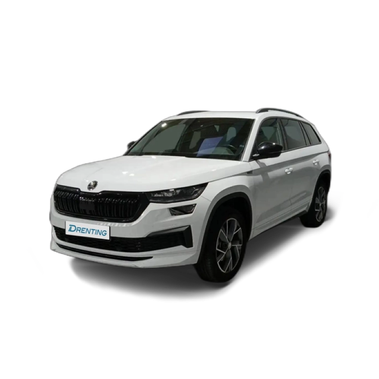 Renting Skoda Kodiaq 1.5 TSI Sportline 4&#215;2 DSG 110kW Blanco