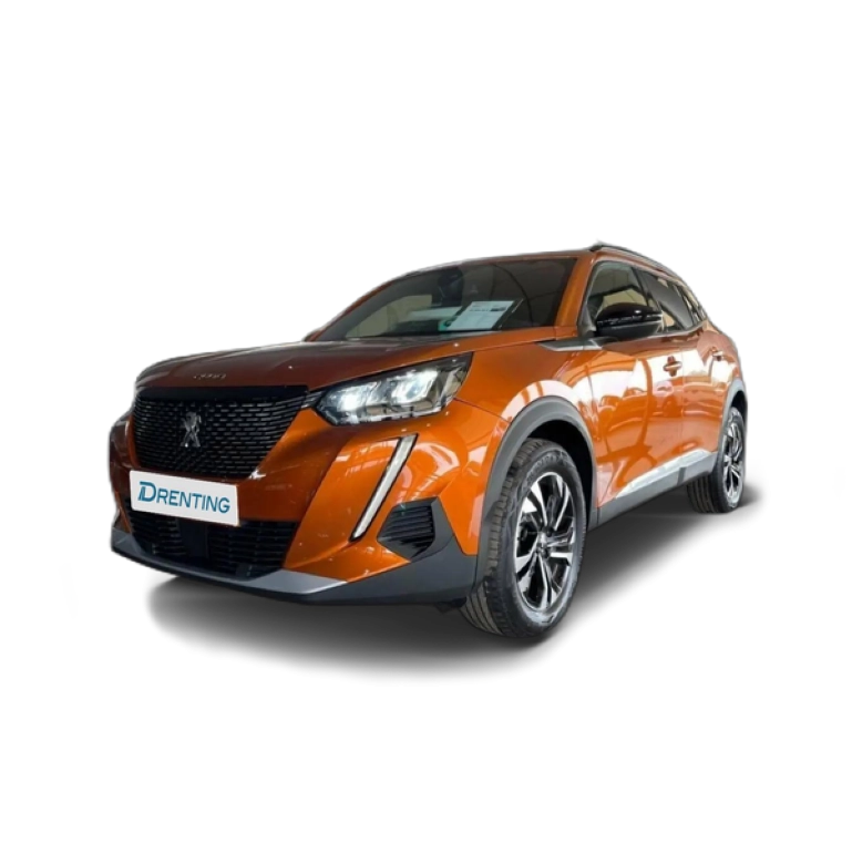 Renting Peugeot 2008 1.5BlueHDi S&amp;S Allure Pack EAT8 130 Naranja 1