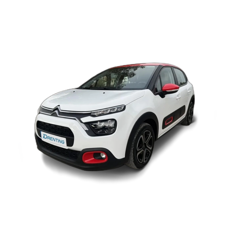 Renting Citroen C3 1.5BlueHDi S&amp;S C-Series 100 Blanco