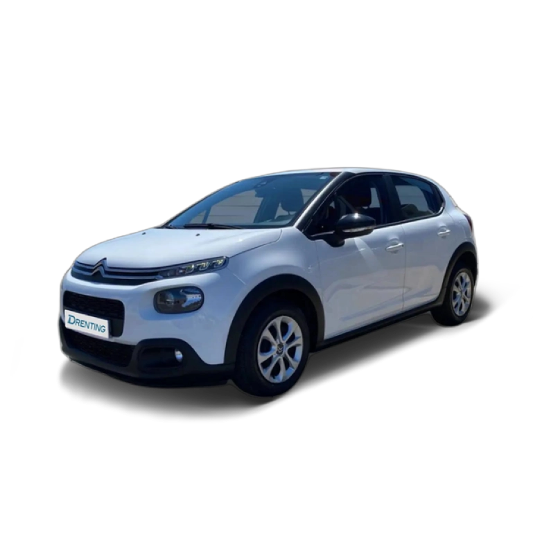 Renting Citroen C3 1.5BlueHDi S&amp;S Live 100 Blanco