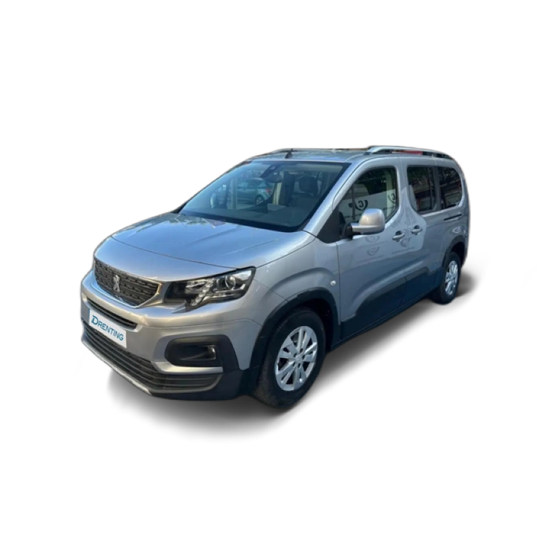 Renting Peugeot Rifter 1.5BlueHDi S&amp;S Long Allure Pack 7pl 100 Plateado