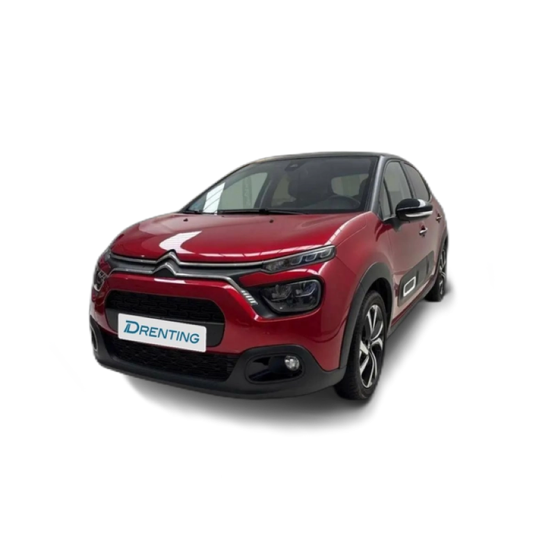 Renting Citroen C3 1.5BlueHDi S&amp;S Shine 100 Rojo