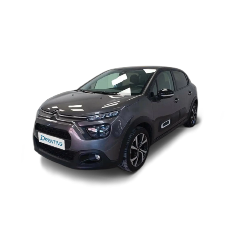 Renting Citroen C3 1.5BlueHDi S&amp;S Shine 100 Gris 1