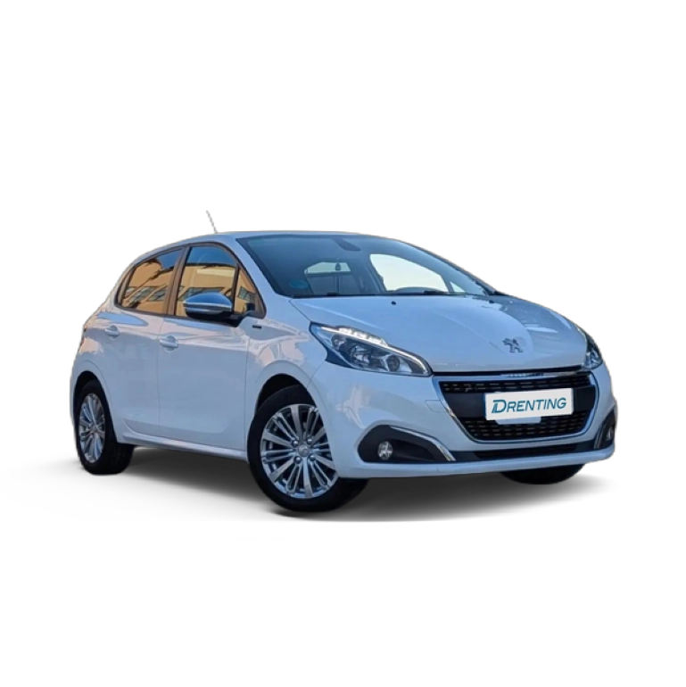 Renting Peugeot 208 1.5BlueHDi S&amp;S Signature 100 Blanco