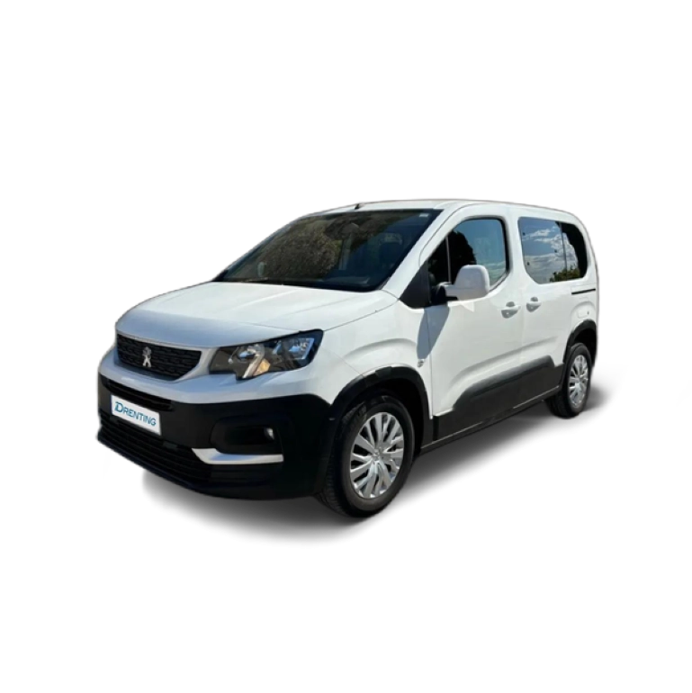 Renting Peugeot Rifter 1.5BlueHDi S&amp;S Standard Active NAV+ 100 Blanco