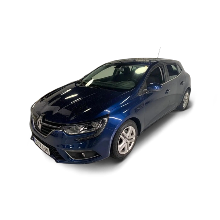 Renting Renault Megane 1.5dCi Blue Business 85kW Azul