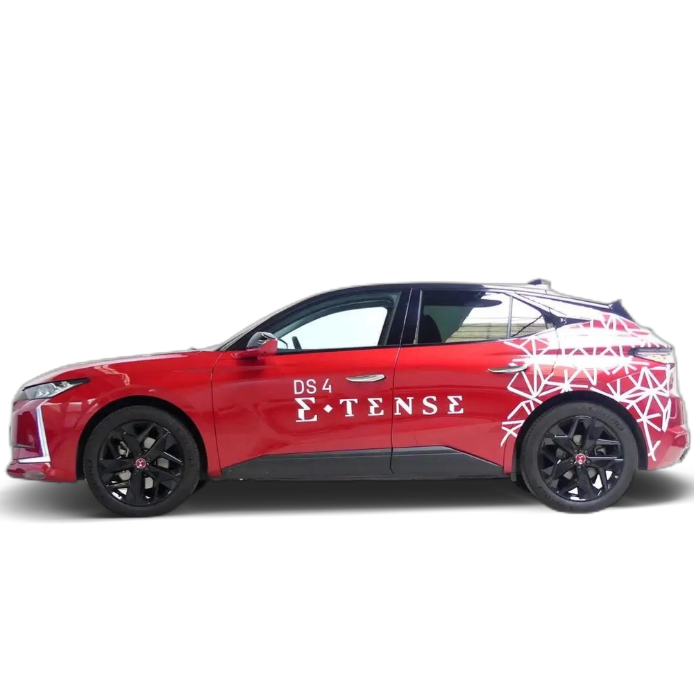 Renting DS Automobiles DS 4 1.6 E-TENSE 225 PERFORMANCE LINE + AUTO 225 5P Rojo 1 1