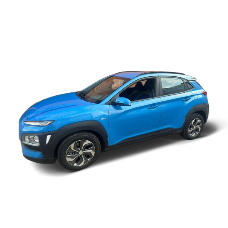 Renting Hyundai KONA 1.6 GDI HEV KLASS DT Azul