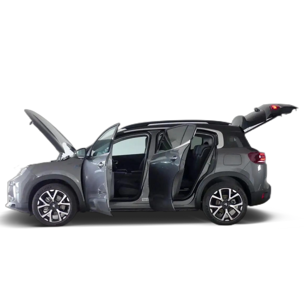 Renting Citroen C5 Aircross 1.6 HYBRID 225 SHINE PACK AUTO 225 5P Gris 2 4