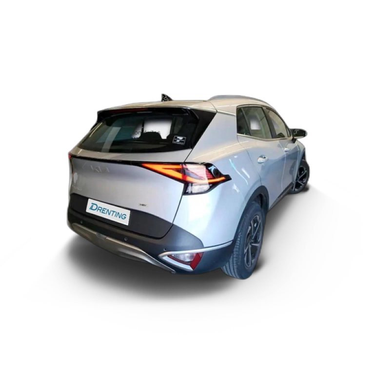 Renting Kia Sportage 1.6 T-GDi HEV 171kW (230CV) Drive 4&#215;2 Gris 1