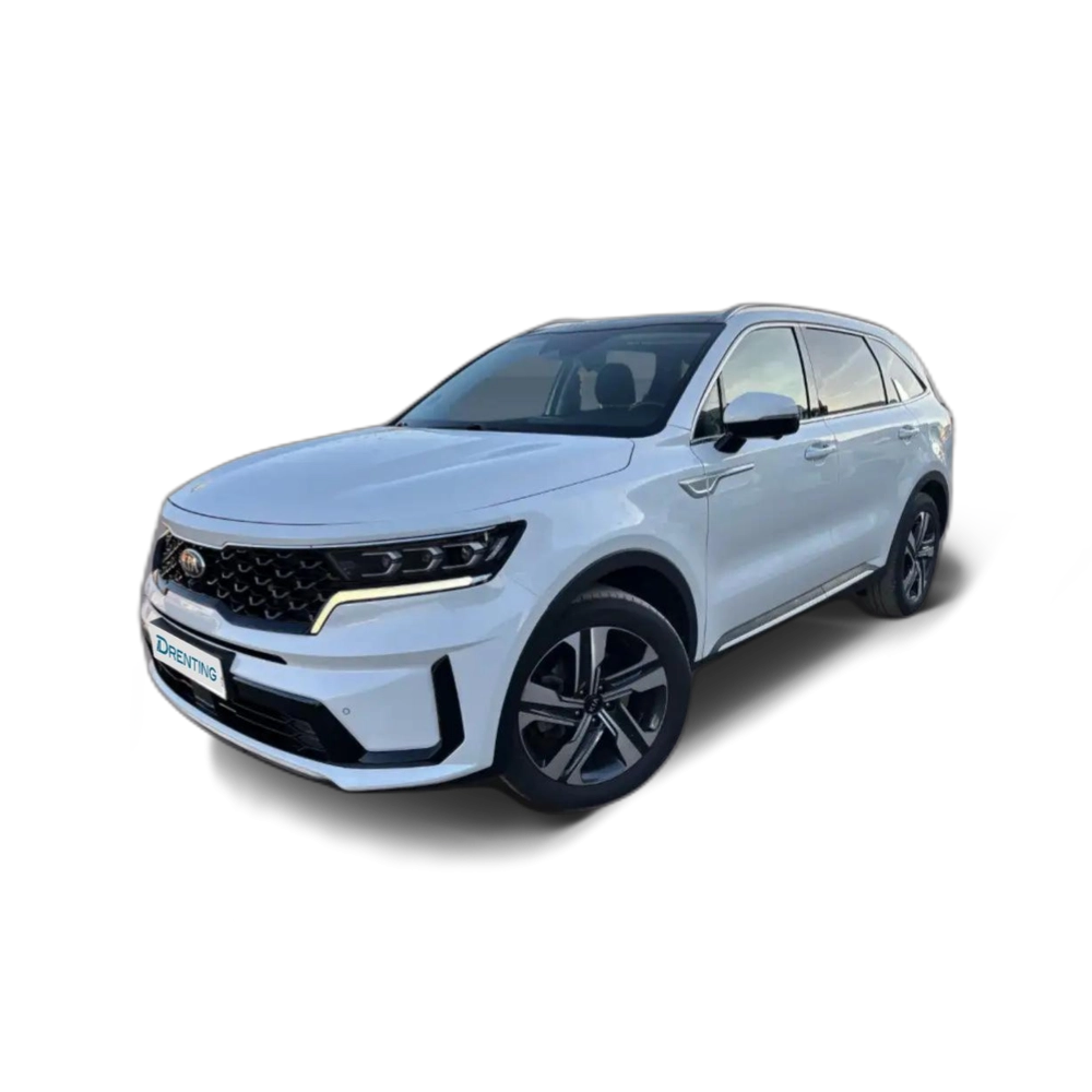 Renting Kia Sorento 1.6 T-GDi PHEV Emotion 4&#215;4 Blanco