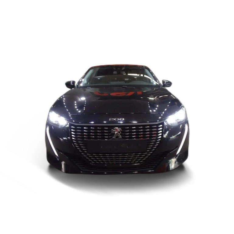 Renting Peugeot 208 1.6BlueHDi Allure 100 Negro 1